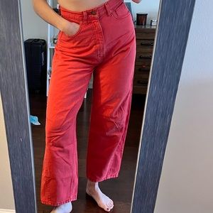 Red jeans!